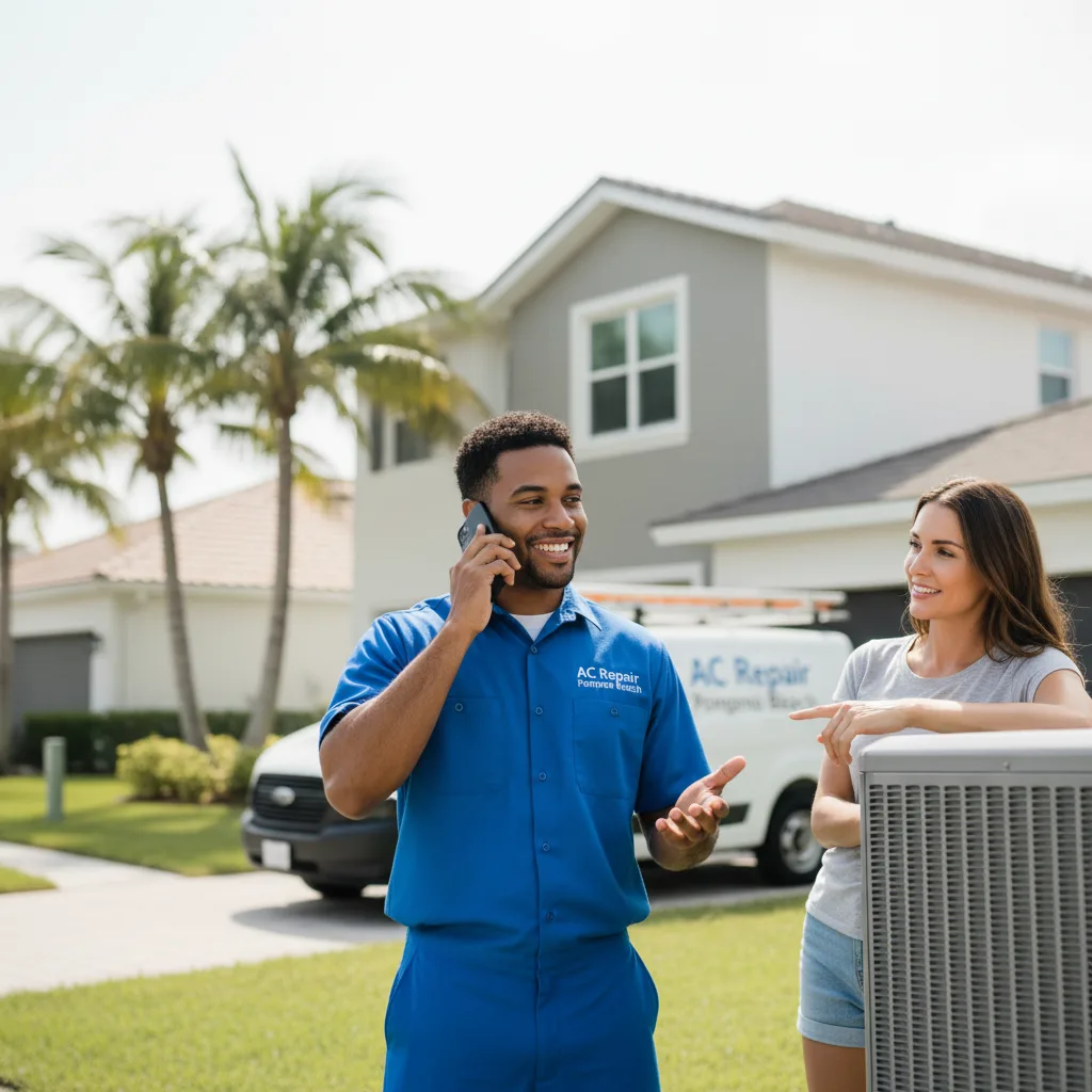 AC Repair Pompano Beach customer support in Los Alamitos